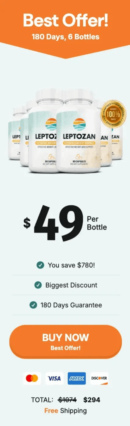 Leptozan price 6 bottle